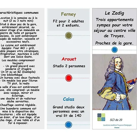 Lejlighed Le Zadig Troyes